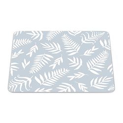 Bonamaison, Rechthoek digitaal bedrukte muismat, antislip onderkant, voor kantoor en thuis, afmetingen: 22x18 cm