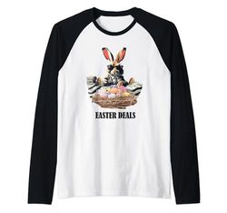 OFFERTE DI PASQUA, REGALI DI PASQUA, OFFERTE DI PASQUA Maglia con Maniche Raglan