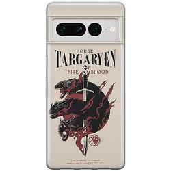 ERT GROUP etui na telefon Google PIXEL 7 PRO, case oryginalny i oficjalnie licencjonowany przez Game of Thrones, wzór 006, optymalnie dopasowane, plecki z TPU