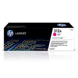 HP 312A Toner Magenta LaserJet Authentique (CF383A), pour imprimantes HP Color LaserJet Pro MFP M476dn/M476dw/M476nw