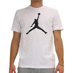 Nike M J Jumpman SS Crew T-Shirt Homme White/Black FR : 3XL (Taille Fabricant : 3XL)