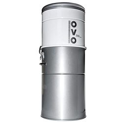 OVO-700ST-35H, centraliserad dammsugare, stål, grå, 1 700 W, 65 decibel