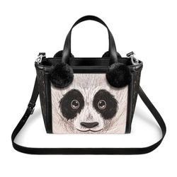 Hot Chocolate Design Panda Women's Mini Tote Bag