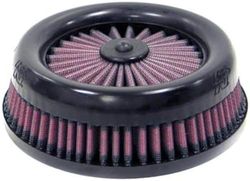 K&N Universal X-Stream Clamp-On Air Filter: High Performance, Premium, Replacement Filter: Flange Diameter: 3.8125 In, Filter Height: 2.125 In, Flange Length: 0.75 In, Shape: Round, RX-4130-1
