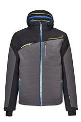 Killtec Giacca da sci da uomo Denno – Giacca invernale da uomo – Giacca sportiva con tasca per skipass – calda giacca per l'inverno, Uomo, Giacca da sci, 34429-000, Antracite mélange., XXL