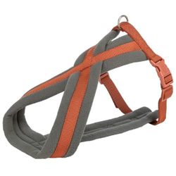 TRIXIE Imbracatura Comfort Premium, M, 45-80 cm/25 mm, Ossido
