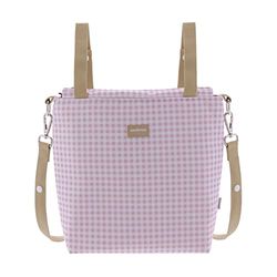 Cambrass - Talega Vichy Torba Różowa 12x40x35 cm