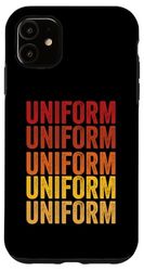 Carcasa para iPhone 11 Definición de uniforme, Uniforme