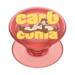 PopSockets: Impugnatura per telefono con cavalletto espandibile, impugnatura adesiva, Disney Breakfast Buddies - Chip 'n Dale Carb Coma