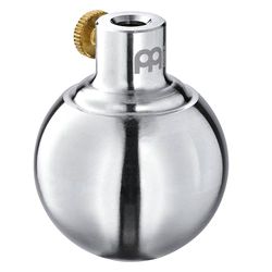 Sonic Energy Stemvork, trillingsvoet, kogelvorm, 89 g, van aluminium, zilver, contactoppervlak van 40 mm, voor geluidstherapie en massage (VF-RL)