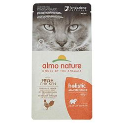 Almo Nature Holistic Cat Adult mangime Secco per Gatti Gusto Pollo e Riso gr.400