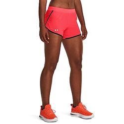 Under Armour Fly By 2.0 Pantaloncini da Corsa, Donna, Beta/Nero/Riflettente, S/M