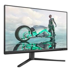 Philips 27M2N3200AM - Monitor Gaming Full HD de 27 Pulgadas, 180 Hz, 1ms GtG, FreeSync Prem., G-Sync Comp. (1920x1080, 2X HDMI, DisplayPort) Negro/Gris