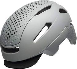 BELL Unisex - volwassenen Hub fietshelm, agent mat/gloss grey, M
