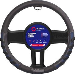 Sparco SPCS101BL S101-Funda para Volante, Color Azul, Azzurro, UNIVERSALE