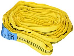 Braun 30081RS cirkulär slinga 3000 kg belastning 8 m kontinuerlig med polyesterkärna gul