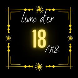 livre d'or 18 ans: Idée Cadeau pour les 18 Ans