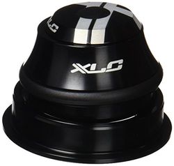 XLC Comp A-Head-besturingsset HS-I07 1 1/8-1 1/4 Tapered semi geïntegreerde accessoires, zwart, 5 x 3 x 3 cm