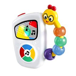 Baby Einstein, Brinquedo musical para bebés portátil Take Along Tunes com luzes e 10 músicas, controlo de volume, fácil de transportar agarrar, a partir de 3 meses