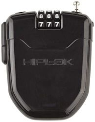 Hiplok FLX, Kabelslot, Unisex, BLACK, Sluitomtrek 100 cm