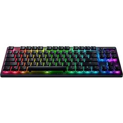 Razer DeathStalker V2 Pro Tenkeyless (Red Switch) – Trådlöst optiskt lågprofil-speltangentbord (linjära optiska switchar, HyperSpeed Trådlöst, Bluetooth 5.0) QWERTY amerikansk layout | Svart