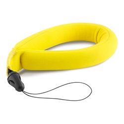 KSIX bxgo26 – Support Poignet en Néoprène Flottant, pour Go Pro et camaras Sportives Couleur Jaune