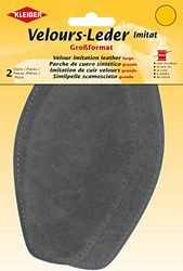 Kleiber - Parches Grandes de Antelina, 18 x 10 cm, 1 par, Color Gris