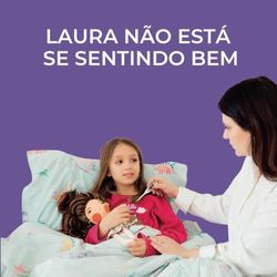 Laura não está se sentindo bem