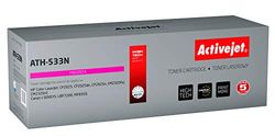 Activejet ATH-533N toner for HP printer; HP 304A CC533A Canon CRG-718M replacement; Supreme; 3200 pages; magenta