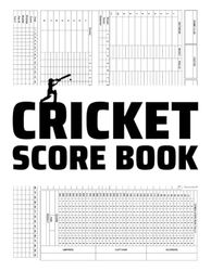 Cricket Score Book: Track Your Match Statistics