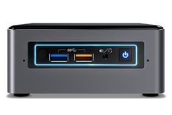 INTEL BOXNUC7I3BNHXF Mini PC - (svart) (Intel i3-7100U 2,4 GHz, 4 GB RAM, 1 TB HDD, Intel Iris Plus Graphics 620, Windows 10 Home)