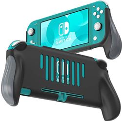 Grip voor Nintendo Switch Lite, JUSPRO Ergonomische Comfort Handheld Beschermende Gaming Case Draagbare Cover Accessoires Compatibel met Nintendo Switch Lite