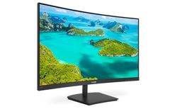 Philips Monitors, Gaming 271E1SCA Monitor, Adaptive Sync 75 Hz, VA LED 27", 1920 x 1080 FHD, 4 ms, HDMI, VGA, Casse Integrate, Flicker Free, Low Blue Light, VESA, Nero, 27 Pollici Curvo FHD