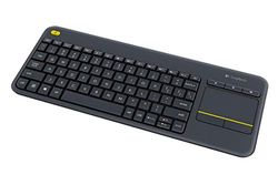 Logitech K400 Plus toetsenbord RF Wireless QWERTY Turks Zwart - Toetsen (Standaard, Wireless, RF Wireless, Wireless, Wireless, Wireless, Wireless, DDR4-Zwart)