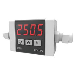 akYtec ITP11-R-W processdisplay 4–20 mA, röd