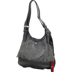 TOM TAILOR Women's Juna 003085 Shopper, Gray, S