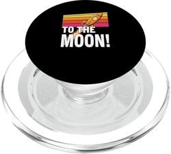 To The Moon Mission bitcoins sats hype futuras ganancias bitcoin PopSockets PopGrip para MagSafe