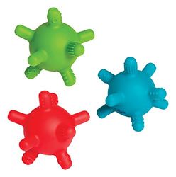 Edushape ED 862121 B Bijtballen, 3 stuks