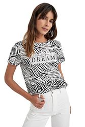 DeFacto T-shirt voor dames, zwart, L