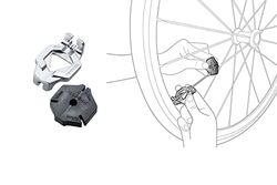 Topeak Duo Spoke skiftnyckel minne Mavic M7 M9 spännnyckel cykel stålverktyg, 15410063