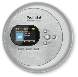 TechniSat DIGITRADIO CD 2GO BT Portable CD Player with 2 Batteries (Discman, with MP3 Resume Function, Bluetooth, ASP, Headphones with Integrated Antenna, DAB+/FM Reception, Equalizer, Favourite