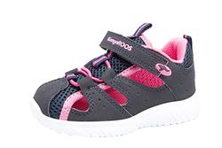 KangaROOS Ki-Rock Lite Ev Sapatilhas unissexo para crianças, Blau Dark Navy Daisy Pink 4204, 27 EU