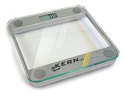Design badkamerweegschaal met glazen weegplaat [kern MGB 150K100] Elegant design voldoet aan precisie, weegbereik [Max]: 150 kg, leesbaarheid [d]: 100 g