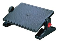 Q-Connect Ergonomic Adjustable Footrest Platform Size 540x265mm Black 29200-70