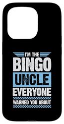 Io sono lo zio Bingo Tutti ti hanno avvertito Custodia per iPhone 15 Pro
