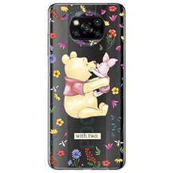 ERT GROUP mobiltelefonfodral för Xiaomi POCOPHONE X3 originalt och officiellt licensierat Disney mönster Winnie the Pooh and friends 030, gedeeltelijk transparant