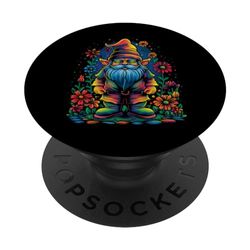 Gnomos Jardinería Gnomos Jardinero Pop Art PopSockets PopGrip Intercambiable