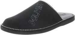 s.Oliver Casual 5-5-17300-39 - Pantuflas de Tela para Hombre, Color Negro, Talla 42