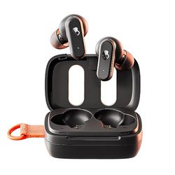 Skullcandy Dime 3 Auriculares In-Ear Inalámbricos, 20 h de Autonomía, Micrófono, Compatibles con iPhone Android y Dispositivos Bluetooth - Negro