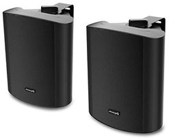 Audibax Pícolo PR-52 - Enceintes Hi-FI Passives d'Étagère - Paire d'Enceintes Stéréo à 2 Voies - Haut-Parleur 100W - Support Mural Inclus - Haut-Parleurs de Graves 5" - Son Surround
